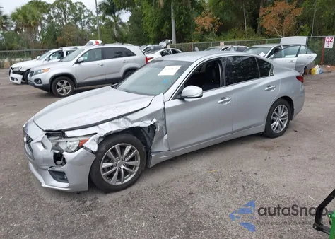 2020 Infiniti Q50 Pure из США, поврежденный, VIN JN1EV7AP9LM201987